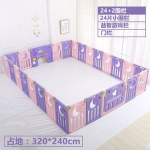 Multi-function fence 1-4 years old children's indoor slide baby slide slide combination kindergarten home small swing toy