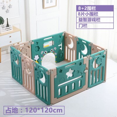 Multi-function fence 1-4 years old children's indoor slide baby slide slide combination kindergarten home small swing toy
