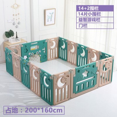 Multi-function fence 1-4 years old children's indoor slide baby slide slide combination kindergarten home small swing toy