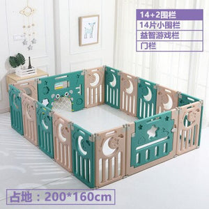 Multi-function fence 1-4 years old children's indoor slide baby slide slide combination kindergarten home small swing toy
