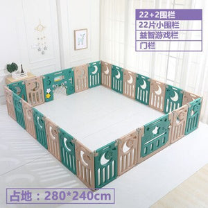 Multi-function fence 1-4 years old children's indoor slide baby slide slide combination kindergarten home small swing toy