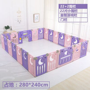 Multi-function fence 1-4 years old children's indoor slide baby slide slide combination kindergarten home small swing toy