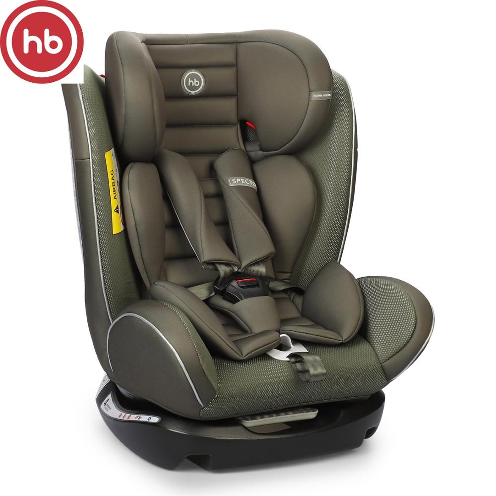 Child Car Safety Seats Happy Baby spector for girls and boys Baby seat Kids Children chair autocradle booster  black