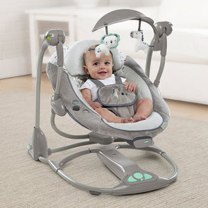 Newborn Gift Multi-function Music Electric Swing Chair Infant Baby Rocking Chair Comfort BB Cradle Folding Baby Rocker Swing 0-3