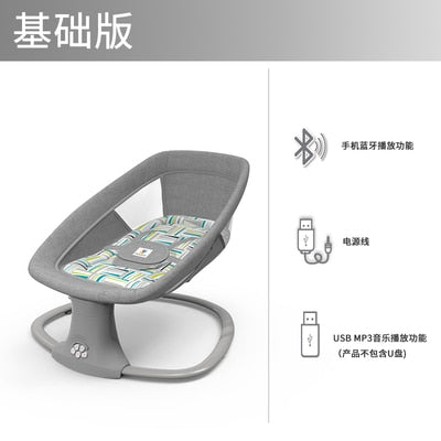 Baby Electric Rocking Chair To Appease Smart Cradle To baby Sleeping Artifact Electric baby Rocking bed Swing