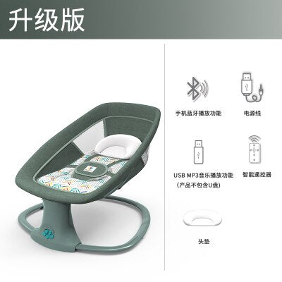 Baby Electric Rocking Chair To Appease Smart Cradle To baby Sleeping Artifact Electric baby Rocking bed Swing