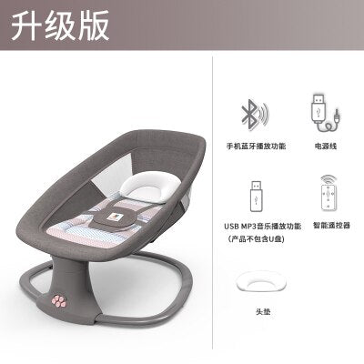 Baby Electric Rocking Chair To Appease Smart Cradle To baby Sleeping Artifact Electric baby Rocking bed Swing