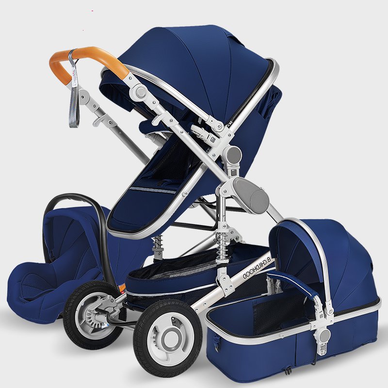 Baby Stroller 3 In 1 Pram with Car Seat Travel System Baby Stroller with Car Seat Newborn Baby Comfort kinderwagen 0~36 months