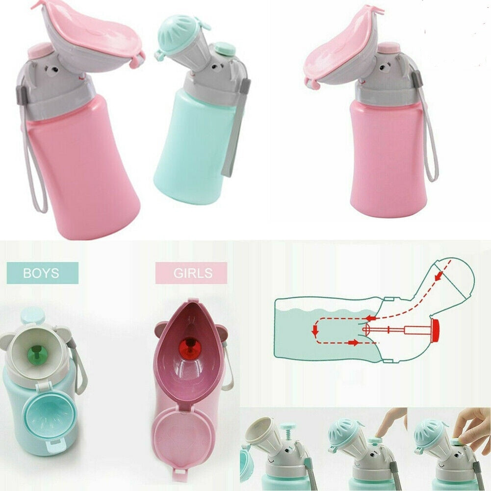 Portable Baby Hygiene Toilet Urinal Boys Girls Pot Outdoor Car Travel Anti-leakage Potty Kids Convenient Toilet Training Potty