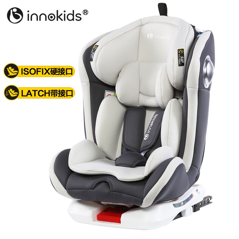 Innokids Child Safety Seat 360 Degree Rotating Car with 0-12 Years Old Baby Can Sit and Lay Isofix Latch interfa Infant Car Seat