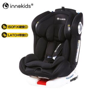 Innokids Child Safety Seat 360 Degree Rotating Car with 0-12 Years Old Baby Can Sit and Lay Isofix Latch interfa Infant Car Seat