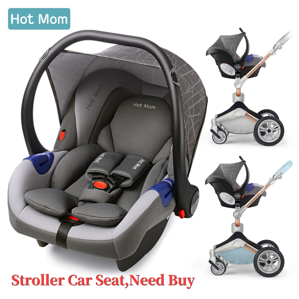 Car Seat  Group 0+ for Hot Mom F22/F023/889 baby stroller,Grey