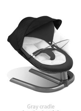 Baby Rocking Chair for  Aluminum Newborn Swing Bouncer Chair Infant Sleeping Basket Automatic Cradle for Toddler