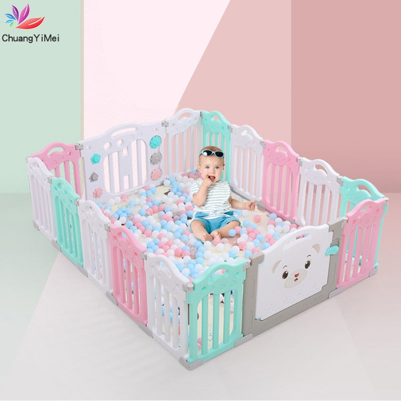 Baby Playpens Fencing For Children Kids Activity Gear Environmental Protection Barrier Game Safety Fence Toy Pool Ball Play Yard
