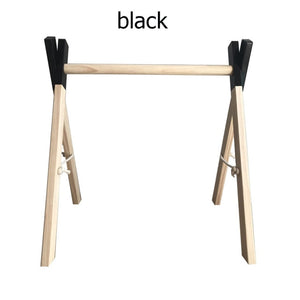 Nórdico Baby Gym Play Nursery anillo sensorial-pull juguete marco de madera sala infantil niño ropa Rack regalo niños habitación decoración A10