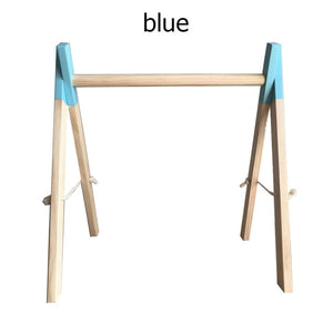 Nórdico Baby Gym Play Nursery anillo sensorial-pull juguete marco de madera sala infantil niño ropa Rack regalo niños habitación decoración A10