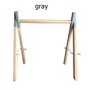 Nórdico Baby Gym Play Nursery anillo sensorial-pull juguete marco de madera sala infantil niño ropa Rack regalo niños habitación decoración A10