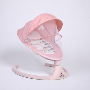 High Quality Newborn Baby Sleeping Swing Bouncer Rocking Soothing Electric Cradle Bluetooth Rocker Chair With Seat Cushion