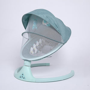 High Quality Newborn Baby Sleeping Swing Bouncer Rocking Soothing Electric Cradle Bluetooth Rocker Chair With Seat Cushion