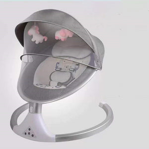 High Quality Newborn Baby Sleeping Swing Bouncer Rocking Soothing Electric Cradle Bluetooth Rocker Chair With Seat Cushion