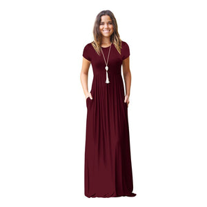 COSPOT Mother Daughter Summer Long Dress Girls Mom Boho Beachwear Sundress Mum Girl Family Maching Dresses Vestidos 2020 New 40
