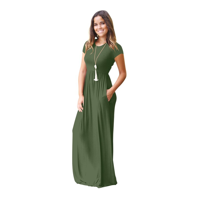 COSPOT Mother Daughter Summer Long Dress Girls Mom Boho Beachwear Sundress Mum Girl Family Maching Dresses Vestidos 2020 New 40