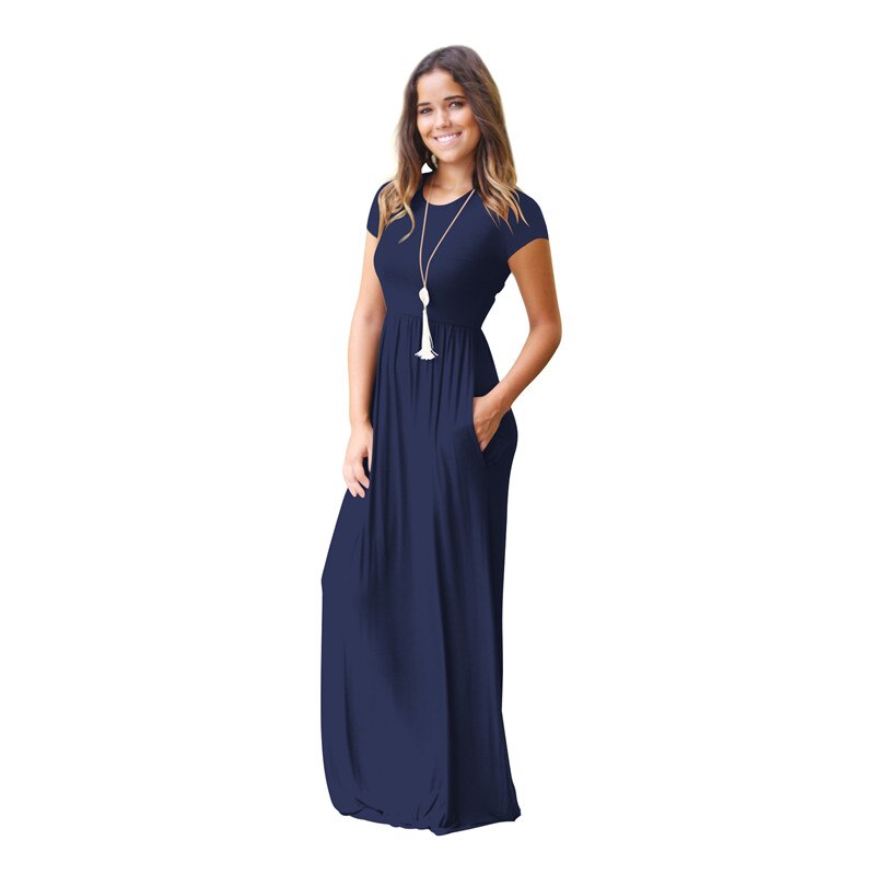 COSPOT Mother Daughter Summer Long Dress Girls Mom Boho Beachwear Sundress Mum Girl Family Maching Dresses Vestidos 2020 New 40
