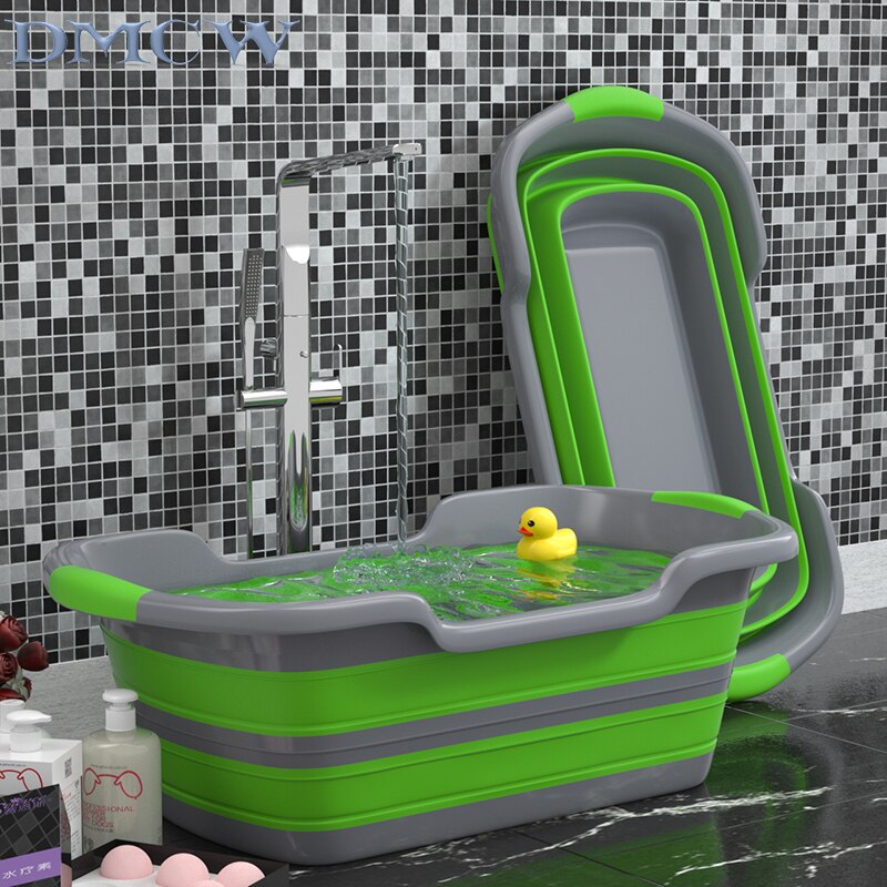 new born fold bath 3 in 1 Shower Portable Silicone Pet  small cloths box Bath Accessories Baby Folding Cat Dog Bath Tubs
