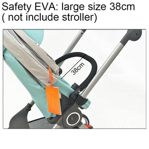 Tailor Made Leather Armrest Front Bumper Extend Seat Footboard and Mosquito Net footrest for Stokke Scoot Stroller Accessories