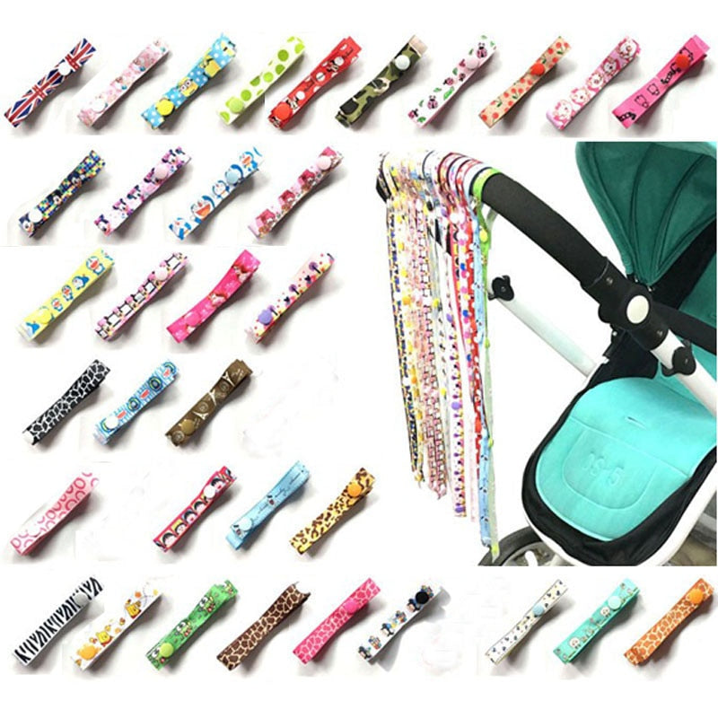 2019 Pacifier Chain Stroller Accessory Strap Holder Toys Saver Fixed Bind Belt Toy Baby Anti-Drop Hanger Belt Lanyard I0121