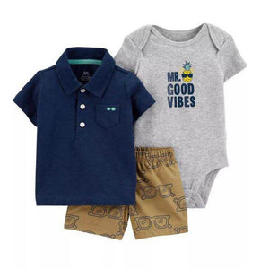 cartoon tshirt tops+bodysuit+shorts for baby boy clothes newborn set 2019 summer outfit new born clothing suit tracksuit costume
