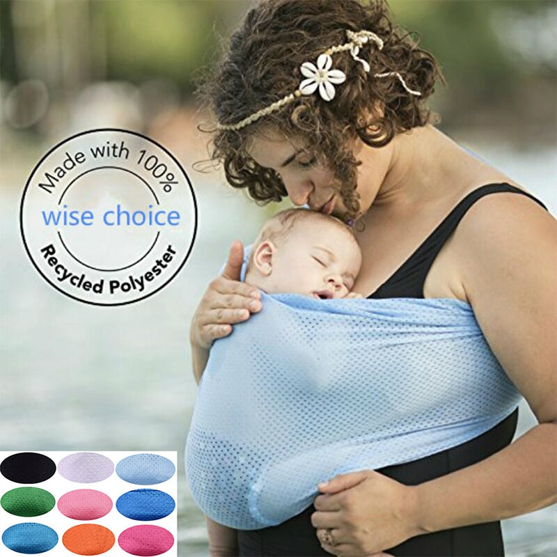 Breathable Baby Ring Beach Water Sling Summer Wrap Quick Dry Pool Shower Backpack Baby Gear Pool Wrap Swing Baby Sling Carrier