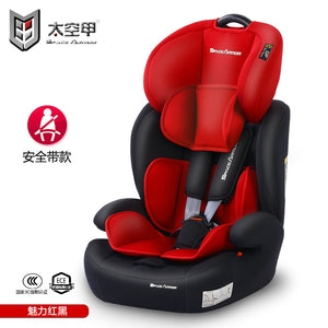 Child Car Seat Isofix Dual Interface Child Safety Seat 0-12Y  Portable Car Seat 5-point Seat Belt Eight Height Adjustment