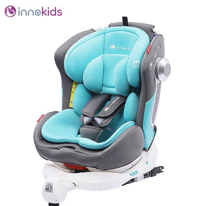 Child car seat 0-12 years old baby baby car portable 360 degree rotating seat ISOFIX interface